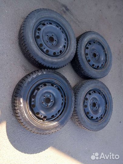 Комплект колес в сборе на поло