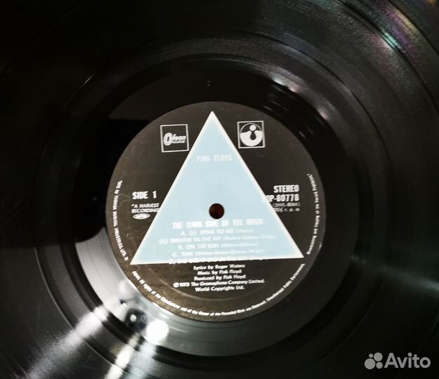 Первопрессы Pink Floyd–The Dark Side Of The Moon