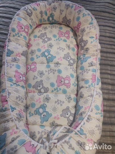 Гнездышко-кокон для новорожденного