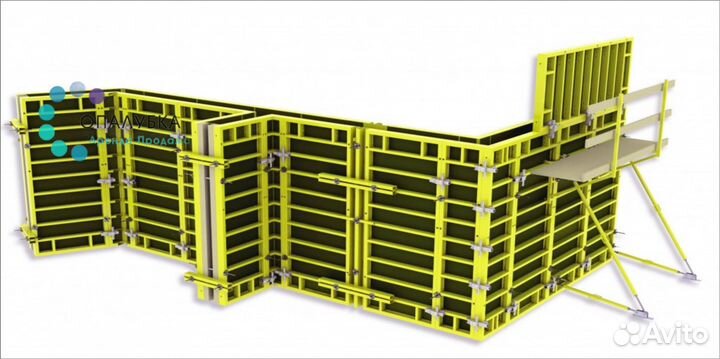 Опалубка стеновая