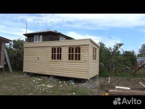 Строительство брусового гаража своими руками: фото, видео, чертежи