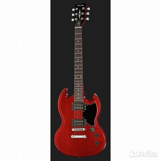 Электрогитара Harley Benton DC-200 CH Student Seri