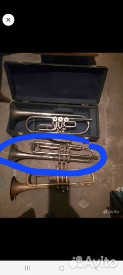 Труба металлическая музыкальная 3 шт