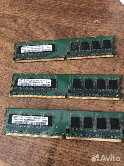 Оперативная память ddr2 2gb Samsung