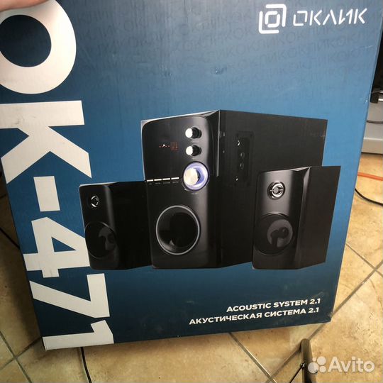 Акустическая система с bluetooth колонка