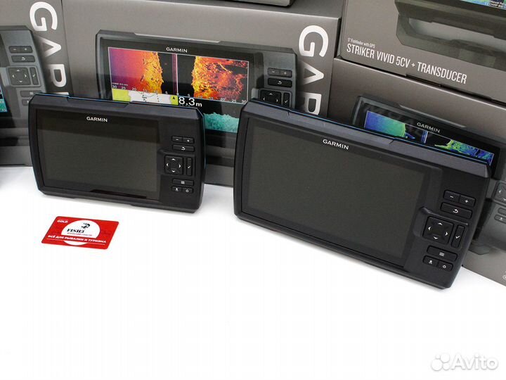 Эхолоты Гармин, Garmin Striker Vivid и Plus