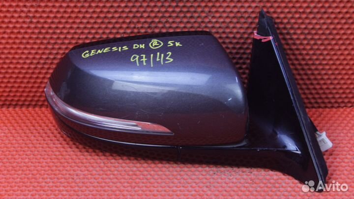 Зеркало заднего вида боковое правое Genesis G80 DH