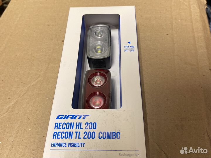 Набор фонарей велосипедных Giant