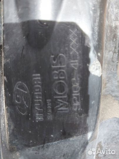 Hyundai solaris фара левая правая