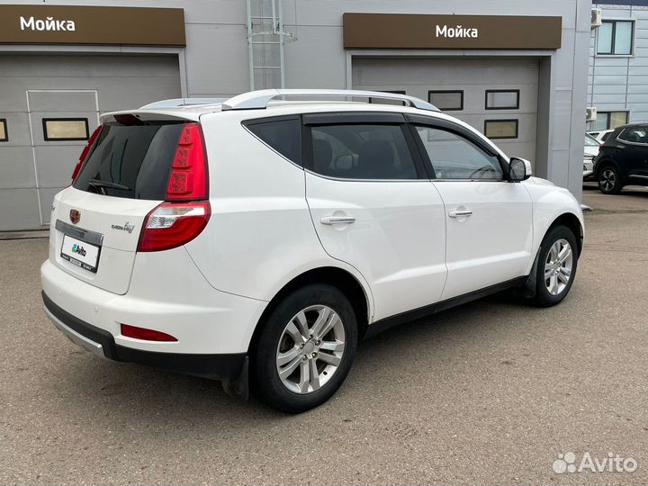 Geely Emgrand X7 2.0 МТ, 2016, 67 912 км