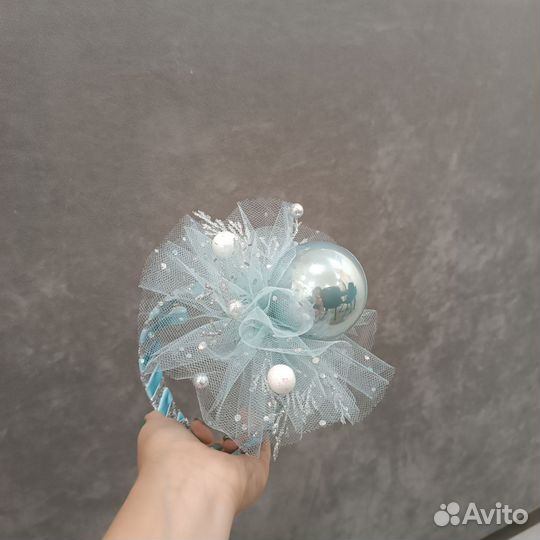 Ободок бусинки