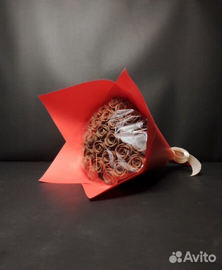 Букет - 29 Роз из Бельгийского Шоколада