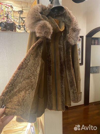 Дубленка женская 46 48