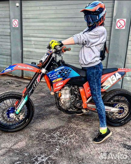 KTM SXF450 + колеса мотард