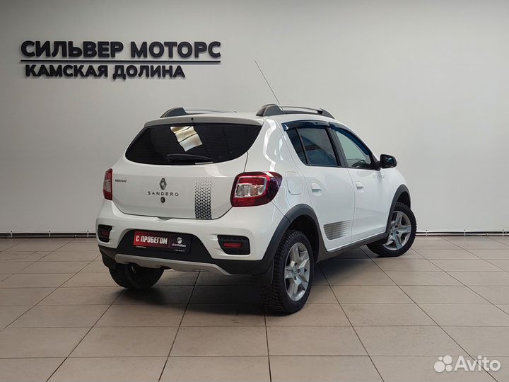 Renault Sandero Stepway 1.6 МТ, 2018, 86 000 км