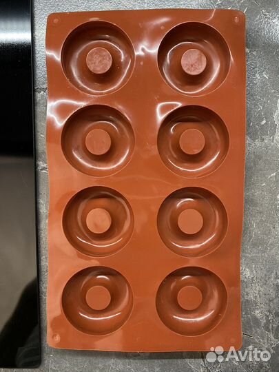 Форма силиконовая пончики