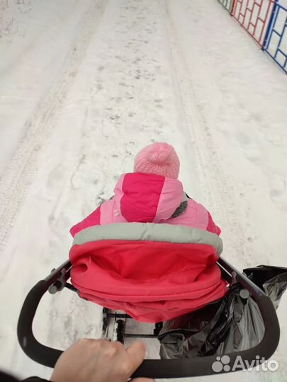 Детские санки коляска