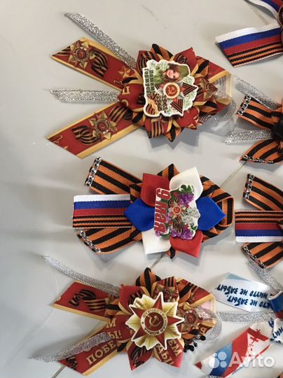 Георгиевская лента брошь