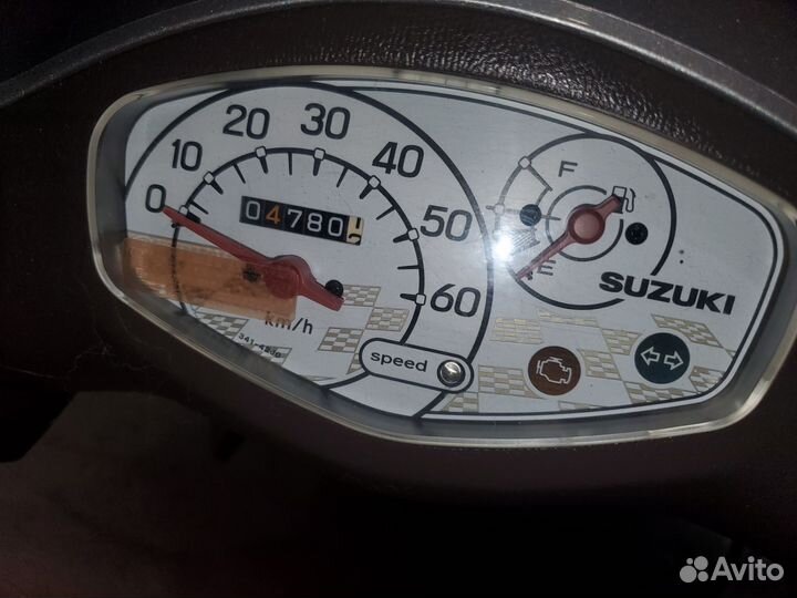 Suzuki let's 6 G,2017,без пробега по РФ