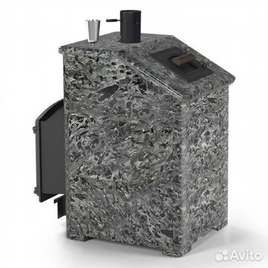 Банная печь Везувий Легенда Ретро 24 224 в облицов