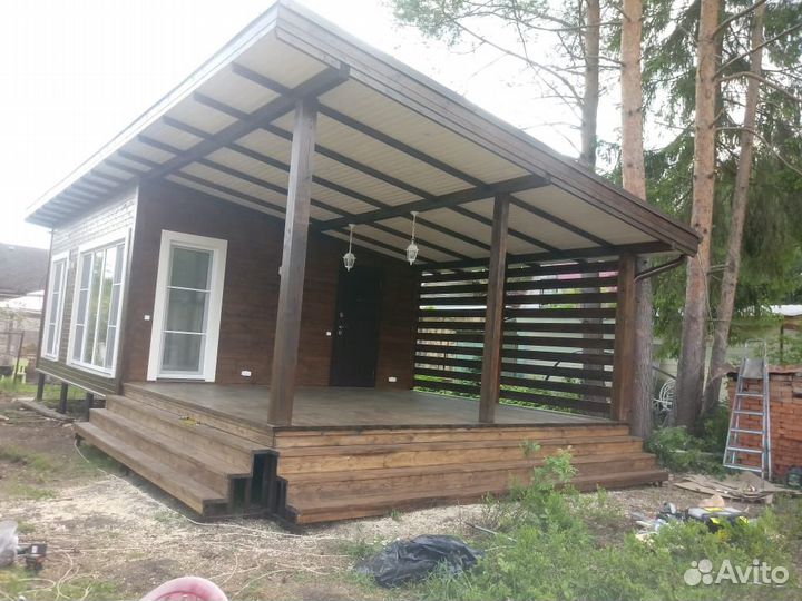 Бригада строителей каркасных домов