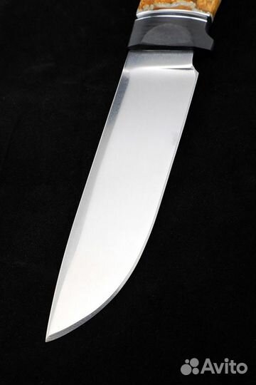 Нож Странник-2 М390 рукоять стабилизированный желт