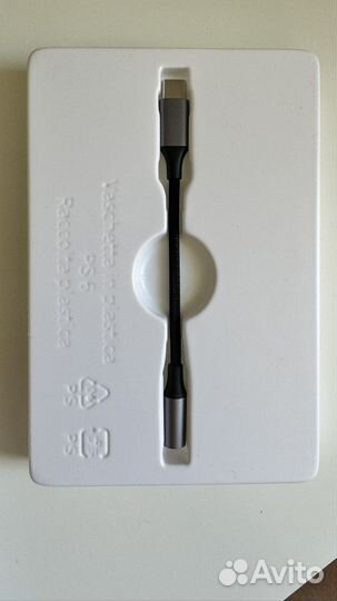 Адаптер USB-C - Jack 3.5mm Samsung/Apple