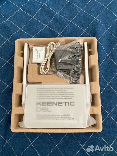 WiFi Роутер Keenetic DSL (KN-2010) с 4G