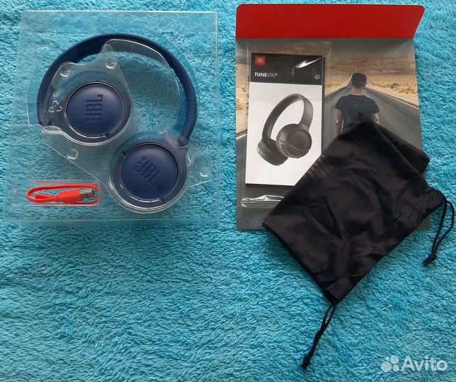 Наушники накладные Bluetooth JBL Tune 590BT Blue