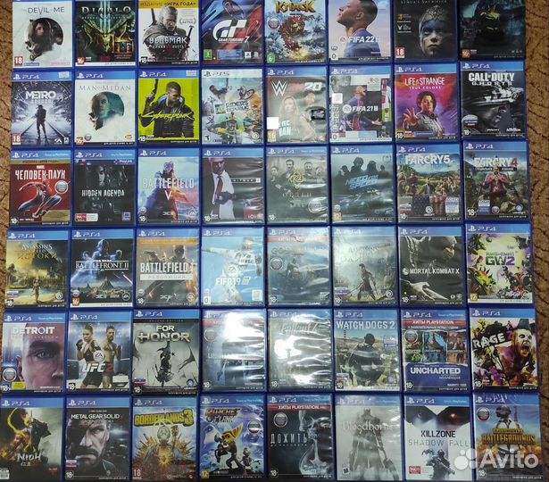 Игры на приставку ps4