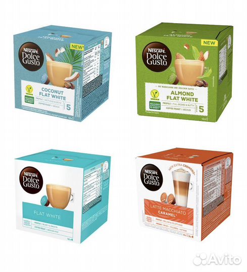 Растворимое и кофе в капсулах nescafe dolce gusto