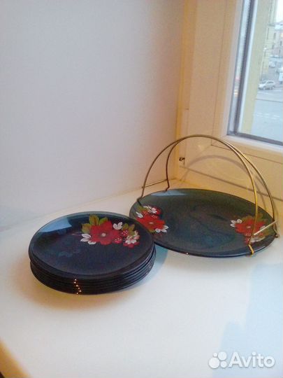 Подарочный набор для десерта «Букет», СССР