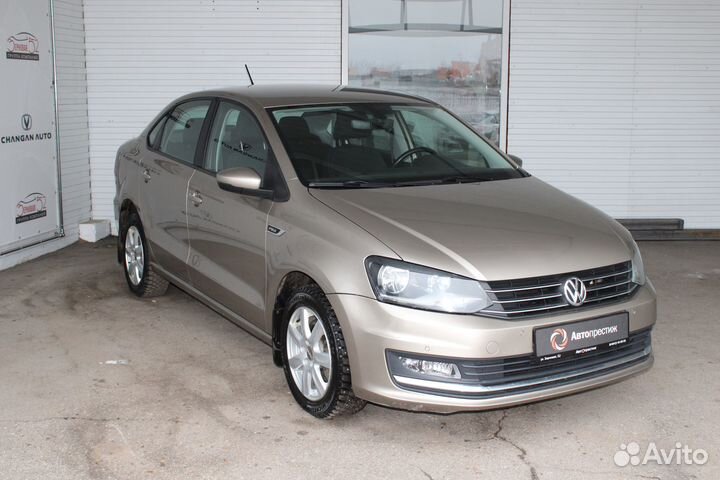 Volkswagen Polo 1.4 AMT, 2016, 105 000 км