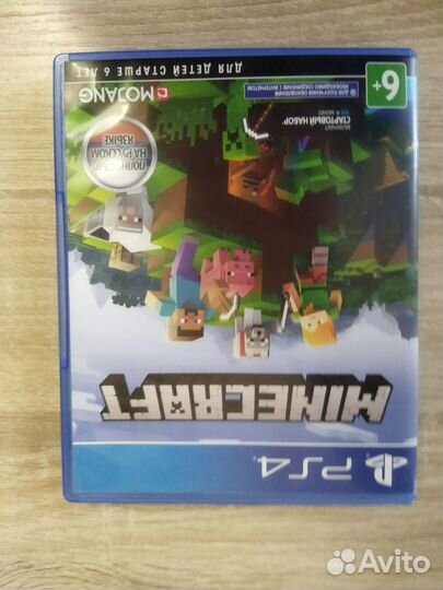 Диск ps4 Майнкрафт