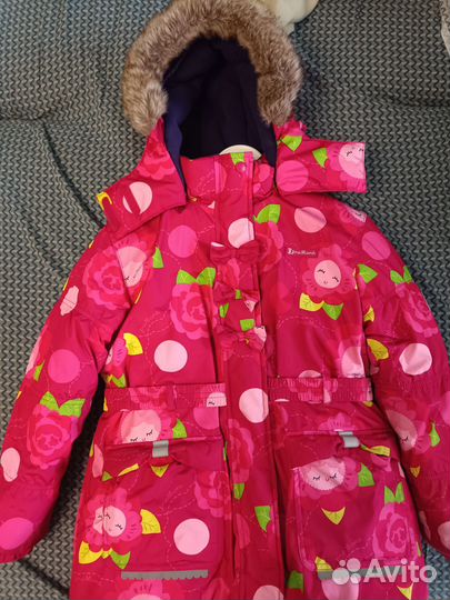 Зимний мембранный костюм для девочки