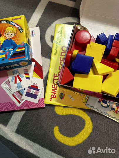 Цветные счетные палочки