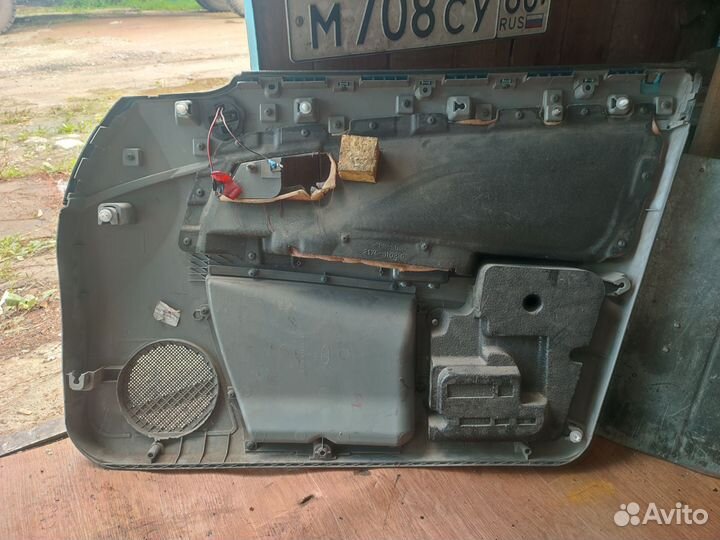 Обшивка дверей на priora