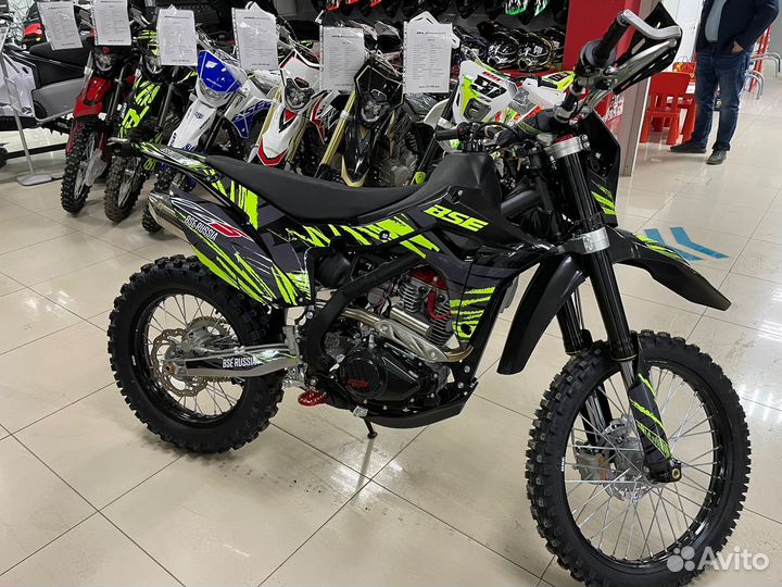 Мотоцикл эндуро BSE Z5 (020) Neon Black