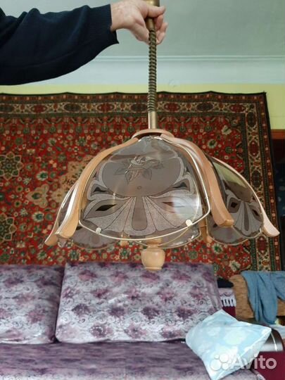 Люстра потолочная, делается выше, ниже