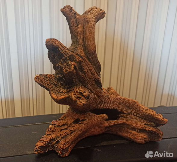 Коряга в аквариум