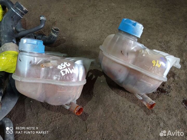 Патрубки бачек охлаждения Fiat 1.4 77hp gPunto 199