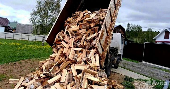 Дрова в чурках