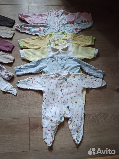 Пакет вещей от 0 до 3