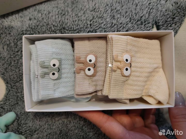 Детские носочки в подарочной упаковке