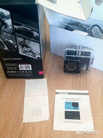 Экшн камера Ginzzu fx115gl