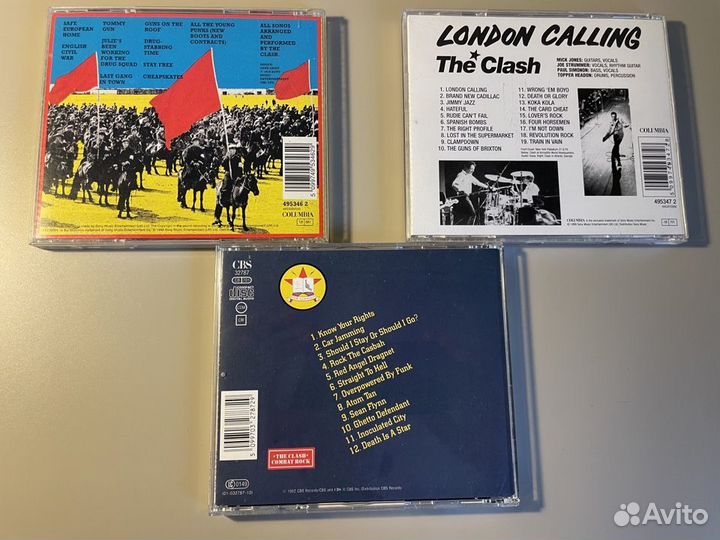 The Clash CD фирменные