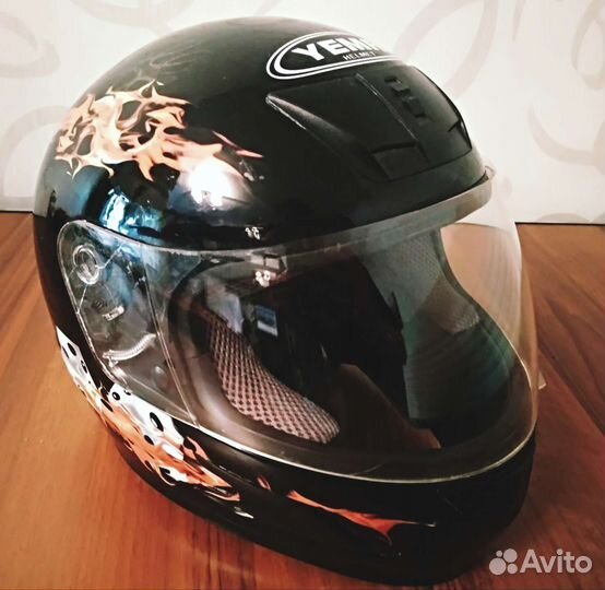 Мотошлем взрослый