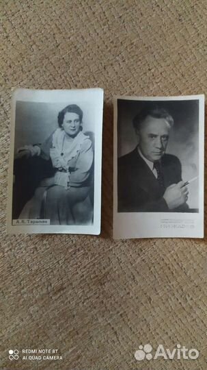 Актеры советского кино, книги и открытки разных ле