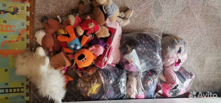 Одежда на девочку пакетом 104-122