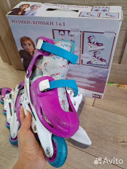 Коньки + ролики